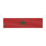 Drapeau du Maroc 10 Oeillets en Plusieurs Tailles (XL) - Pixelforma 