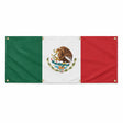 Drapeau mexique polyester résistant aux intempéries