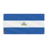 Drapeau du nicaragua 6 oeillets en plusieurs tailles (m) - pixelforma