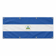 Drapeau nicaragua polyester résistant aux intempéries
