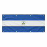 Drapeau nicaragua polyester résistant aux intempéries