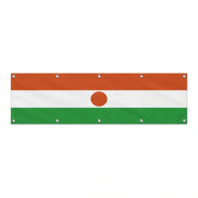 Drapeau du Niger grand format XL en polyester avec dix œillets