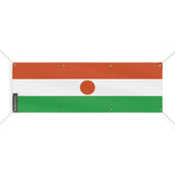 Drapeau du niger 8 oeillets en plusieurs tailles (l) - pixelforma