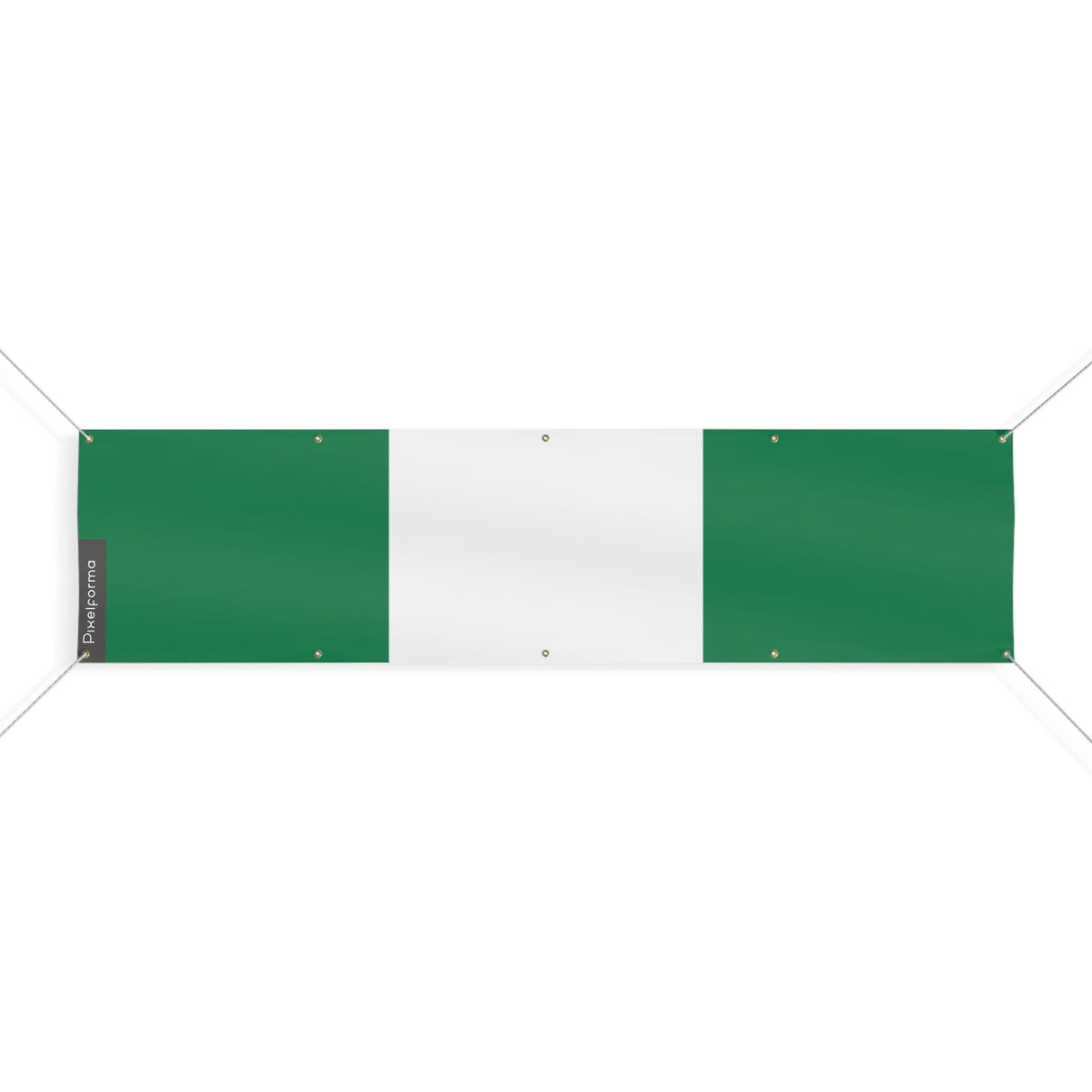 Drapeau du Nigeria 10 Oeillets en plusieurs tailles - Pixelforma