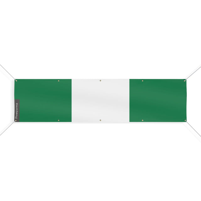 Drapeau du Nigeria 10 Oeillets en plusieurs tailles - Pixelforma