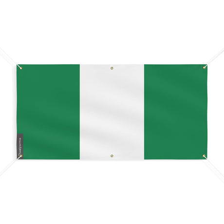 Drapeau du Nigeria 6 Oeillets en plusieurs tailles - Pixelforma