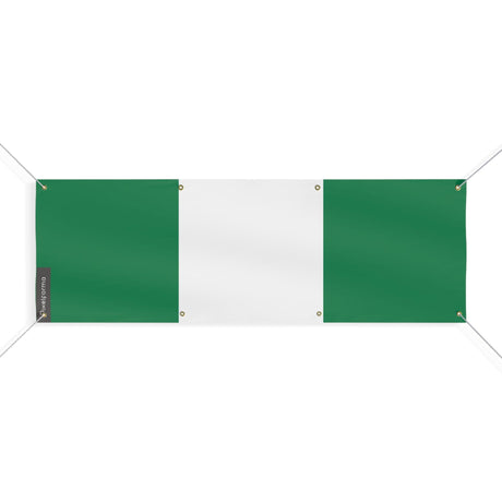 Drapeau du Nigeria 8 Oeillets en plusieurs tailles - Pixelforma