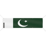 Drapeau du Pakistan 10 Oeillets en plusieurs tailles - Pixelforma