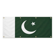 Drapeau pakistan polyester résistant usage extérieur intensif