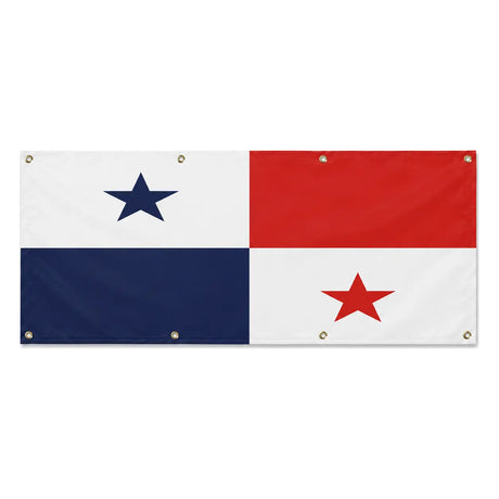 Drapeau panama polyester résistant usage extérieur intensif