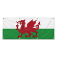 Drapeau pays de galles polyester résistant 8 œillets