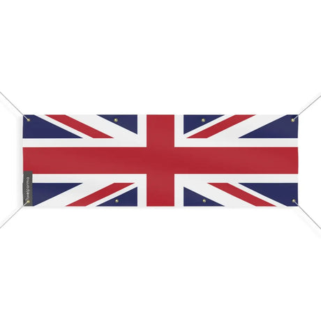 Drapeau du royaume-uni 8 oeillets en plusieurs tailles (l) - pixelforma