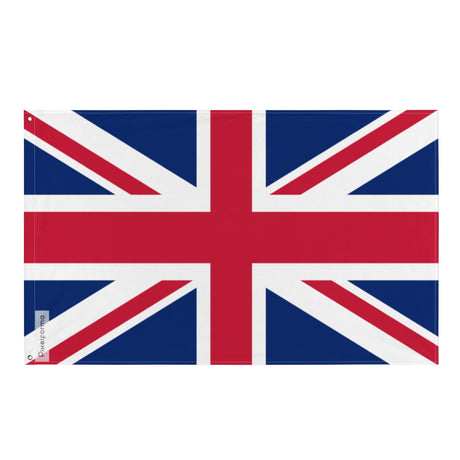 UK Flag in Multiple Sizes 100% Polyester Print with Double Hem - Pixelforma
