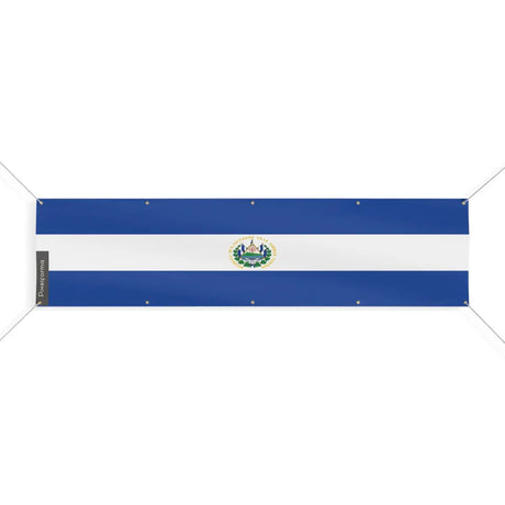 Drapeau du Salvador 10 Oeillets en Plusieurs Tailles (XL) - Pixelforma 