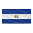Drapeau salvador polyester résistant aux intempéries