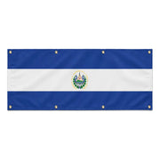 Drapeau salvador en polyester résistant pour extérieur durable