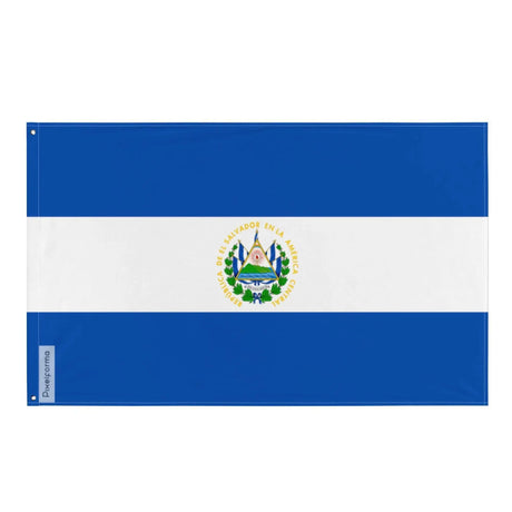 Drapeau du salvador polyester résistant plusieurs modèles