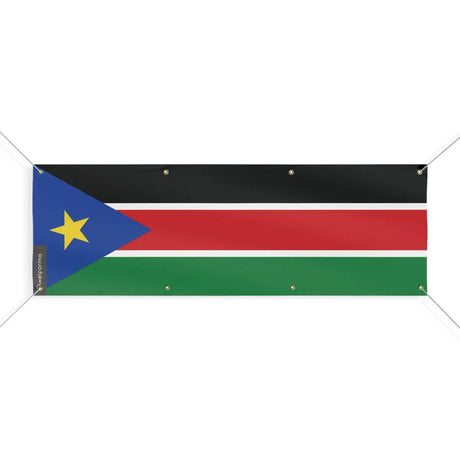 Drapeau du soudan du sud 8 oeillets en plusieurs tailles (l) - pixelforma