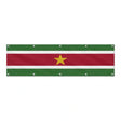 Drapeau du Suriname grand format XL en polyester avec dix œillets