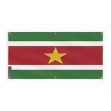 Drapeau du Suriname 6 Oeillets en plusieurs tailles - Pixelforma