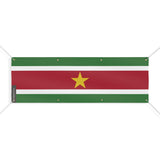 Drapeau du Suriname 8 Oeillets en plusieurs tailles - Pixelforma