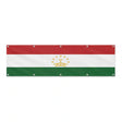 Drapeau du Tadjikistan grand format XL en polyester avec dix œillets