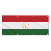 Drapeau tadjikistan polyester résistant usage extérieur