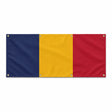Drapeau tchad polyester résistant pour extérieur durable