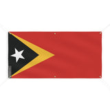 Drapeau du Timor oriental 6 Oeillets en plusieurs tailles - Pixelforma