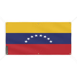 Drapeau du Venezuela 6 Oeillets en Plusieurs Tailles (M) - Pixelforma 