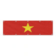 Drapeau du Viêt Nam grand format XL en polyester avec dix œillets