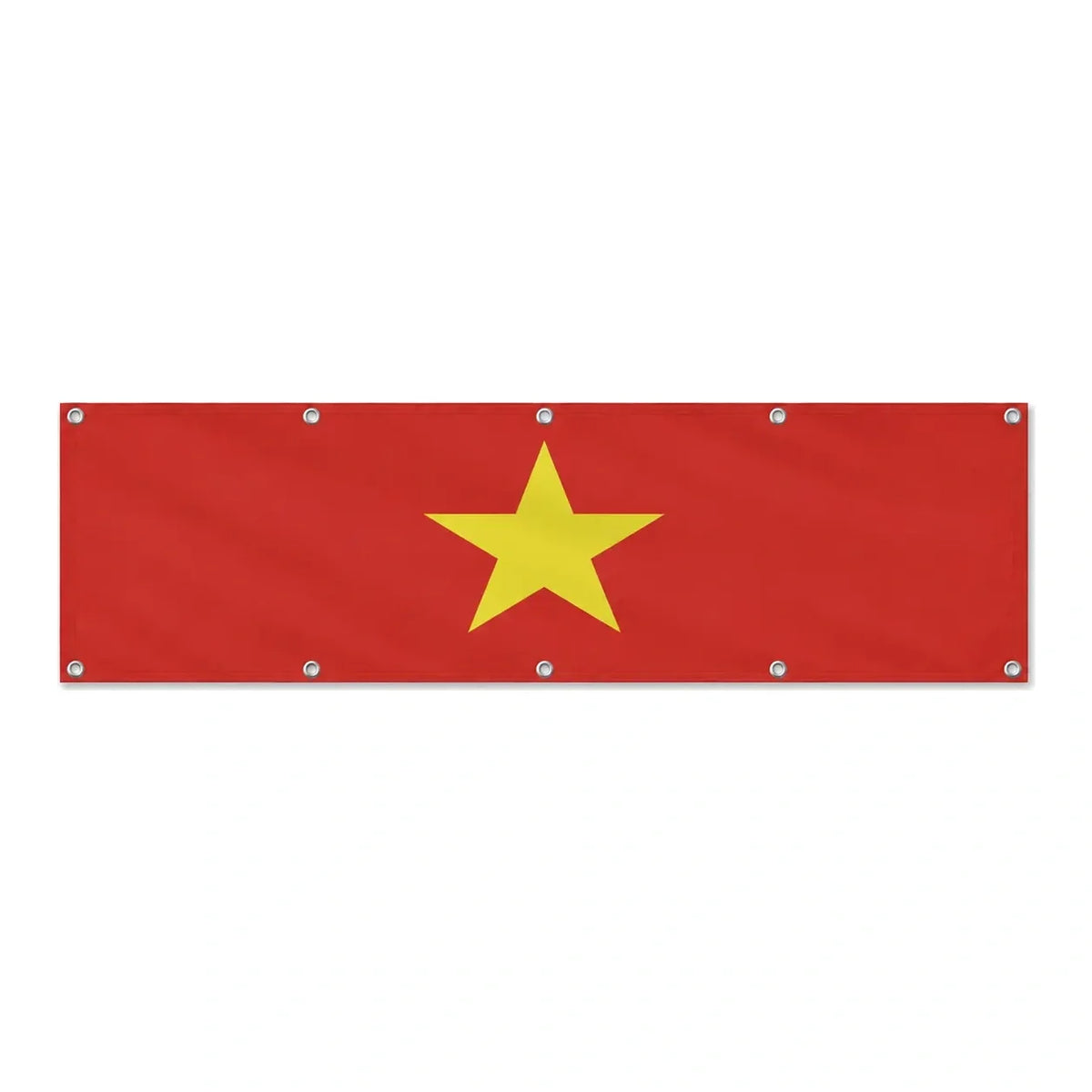 Drapeau du Viêt Nam grand format XL en polyester avec dix œillets
