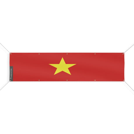 Drapeau du Viêt Nam 10 Oeillets en plusieurs tailles - Pixelforma