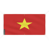 Drapeau du Viêt Nam 6 Oeillets en Plusieurs Tailles (M) - Pixelforma 