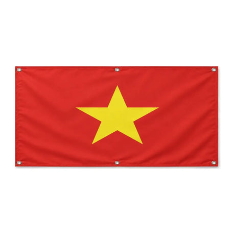 Drapeau viêt nam polyester résistant aux intempéries