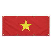 Drapeau viêt nam polyester résistant aux intempéries