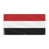 Drapeau du yémen 6 oeillets en plusieurs tailles (m) - pixelforma
