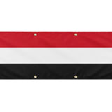 Grand drapeau yémen en polyester résistant aux intempéries