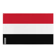 Yemen Flag in Multiple Sizes 100% Polyester Print with Double Hem - Pixelforma