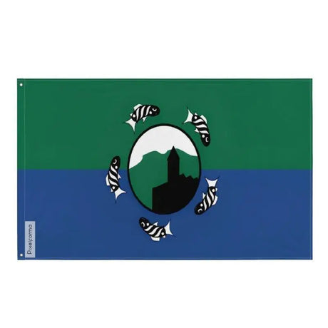 Drapeau duncan polyester résistant avec œillets à gauche