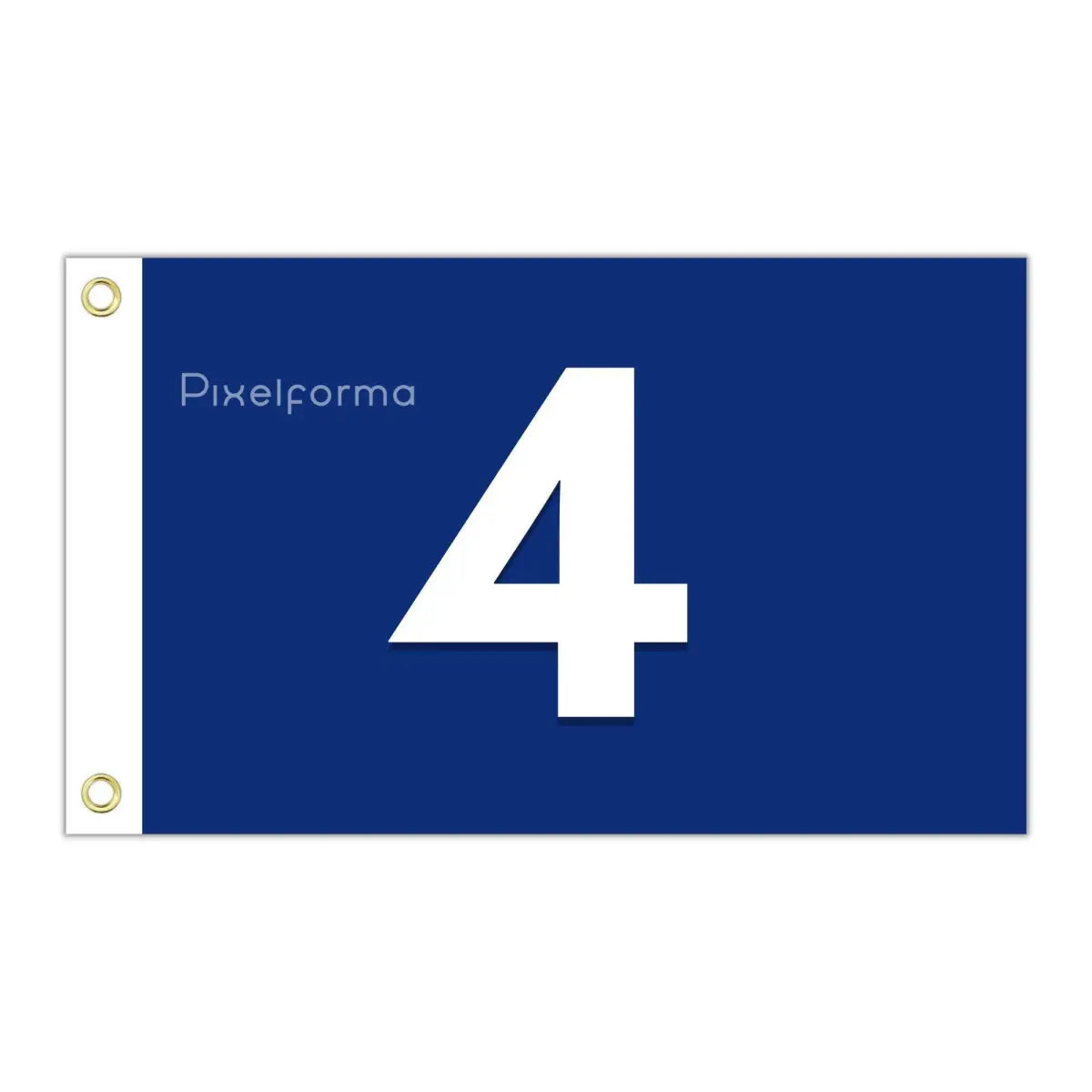 Drapeau elista (russie) en plusieurs tailles 100 % polyester imprimer avec double ourlet - pixelforma