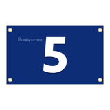 Drapeau elista (russie) en plusieurs tailles 100 % polyester imprimer avec double ourlet - pixelforma