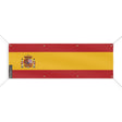 Drapeau espagne polyester résistant pour usage extérieur