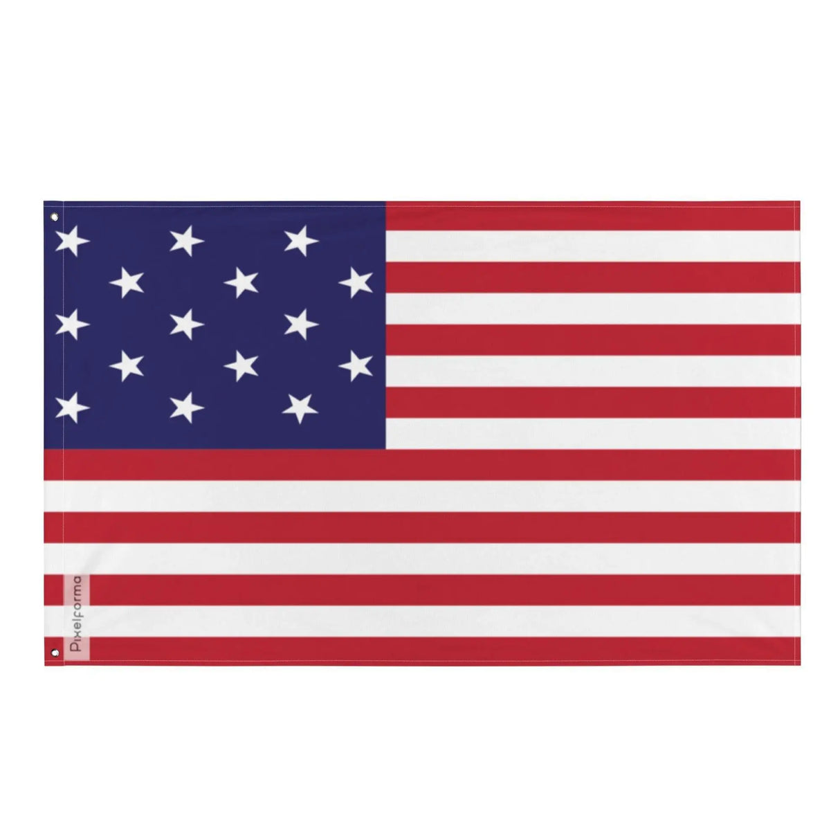 Drapeau états-unis quinze étoiles polyester résistant