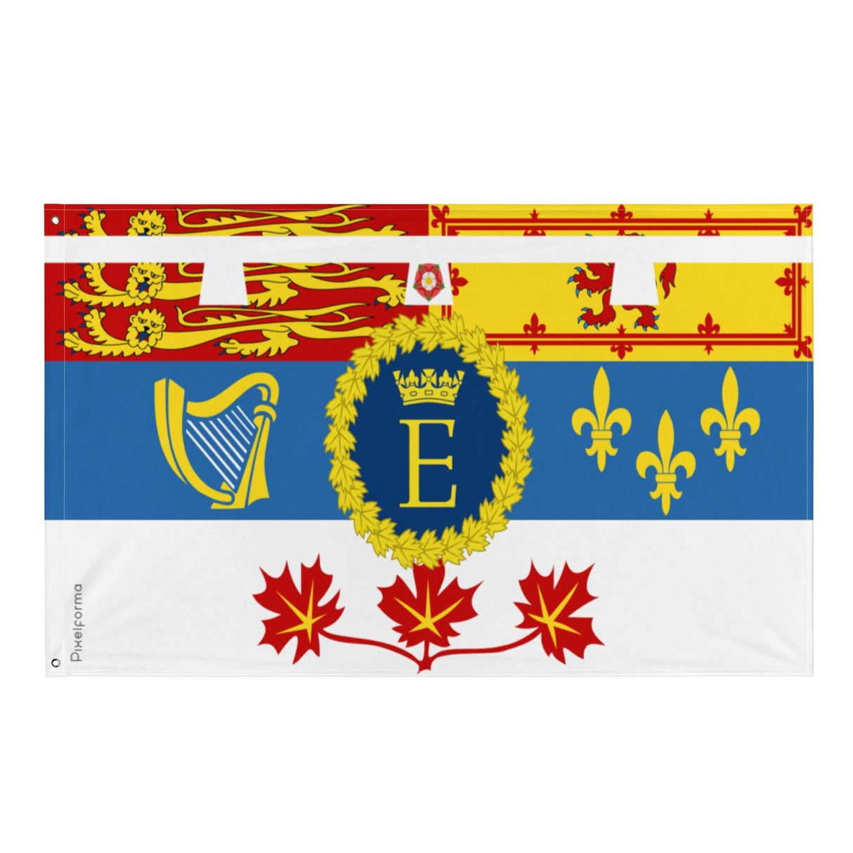 Drapeau Étendard du comte de Wessex en plusieurs tailles 100 % polyester Imprimer avec Double ourlet - Pixelforma