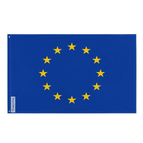 Drapeau européen en plusieurs tailles 100 % polyester Imprimer avec Double ourlet - Pixelforma