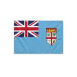 Drapeau des Fidji format S en polyester avec dix œillets