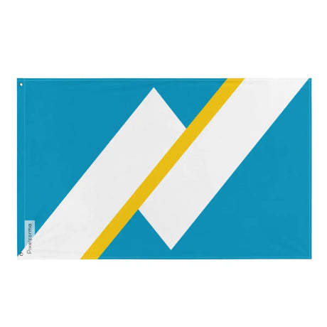 Drapeau franco-yukonnais plusieurs tailles en polyester - pixelforma