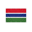 Drapeau de la Gambie format S en polyester avec dix œillets