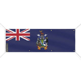 Drapeau géorgie du sud-et-les îles sandwich polyester résistant